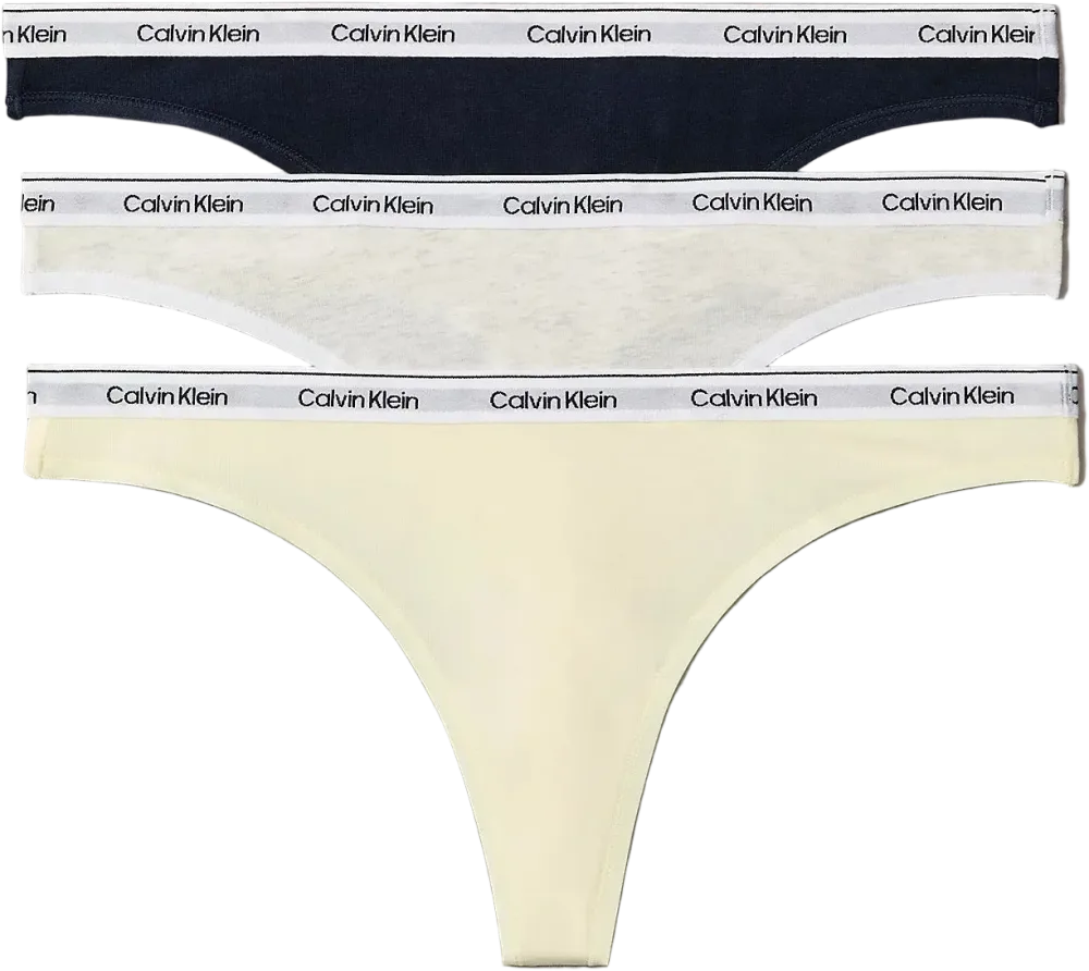 Thong 3Pk - Shoreline/ Snow Heather/ Pear Sorbe - Bilde 2