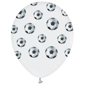 Latex ballonger – Fotball – 5 assortert pr pk – 12inch
