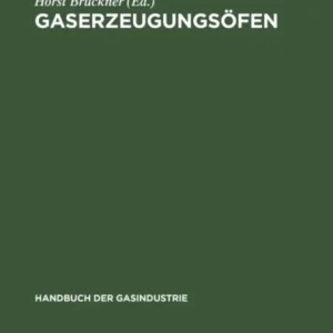 Gaserzeugungsöfen Gaserzeugungsöfen