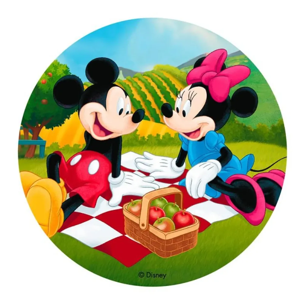 Minnie og Mikke, Kakebilde 3 Minnie og Mikke, Kakebilde 3