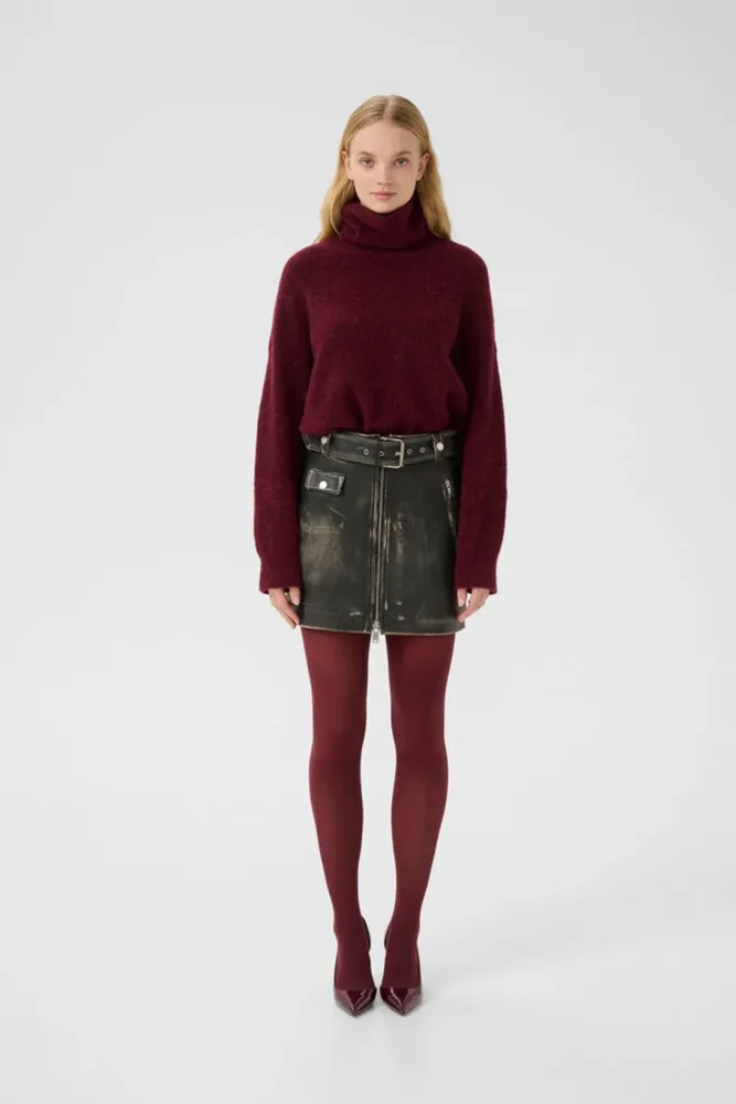 AlphaGZ Rollneck - Blood Red Mélange - Bilde 3