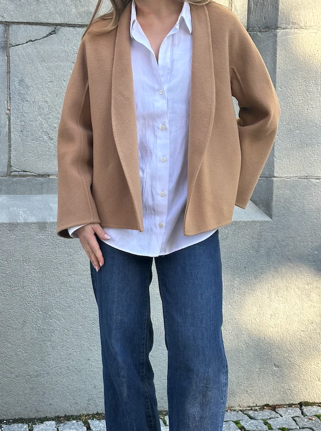 THE CURATED - The Modern Jacket - Camel
