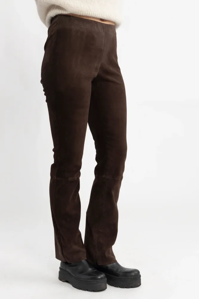 Linnea Trouser - Brown - Bilde 3