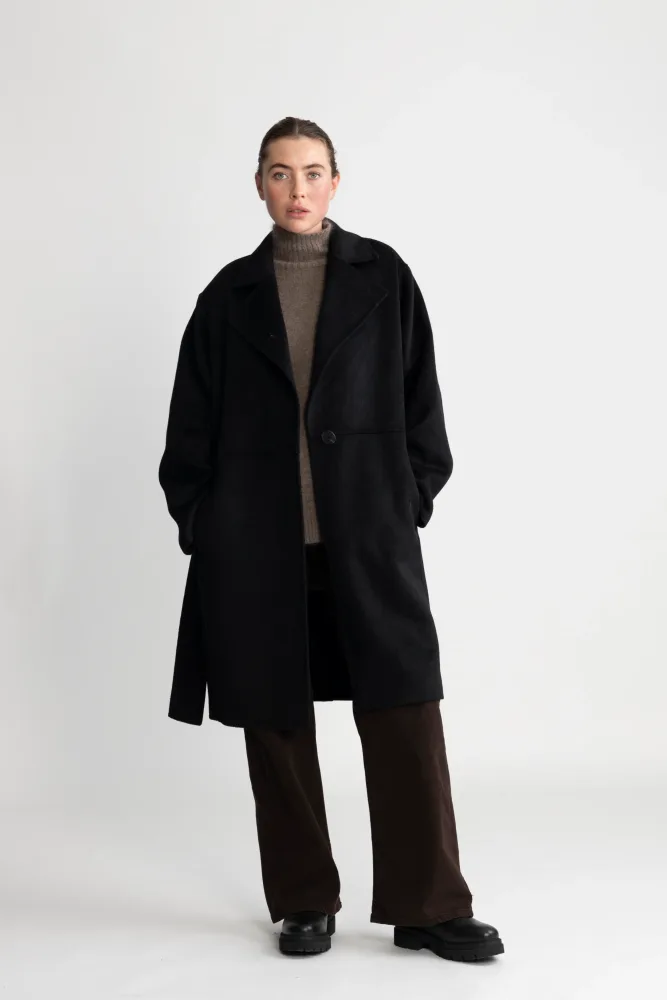 TillaIW Coat - Black - Bilde 3
