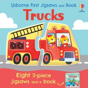 Usborne First Jigsaws and Book: Trucks Usborne First Jigsaws and Book: Trucks