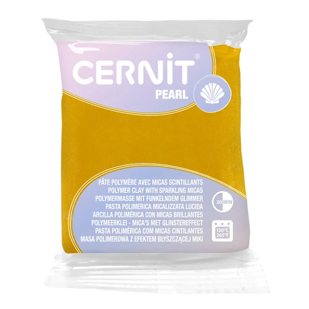 Cernit Polymerleire Pearl 56g –  700 Yellow