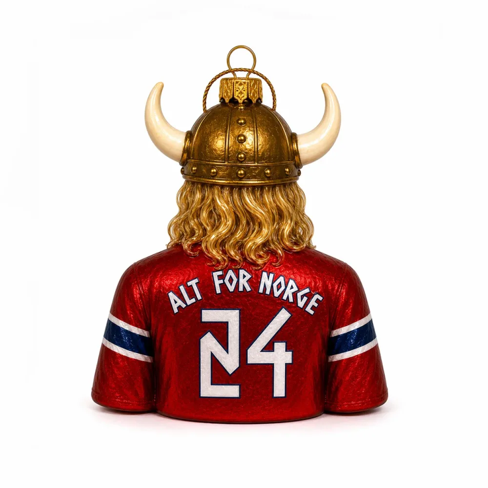 Julekule SUPPORTER Vikinghjelm - By HEIM Studio - Bilde 2