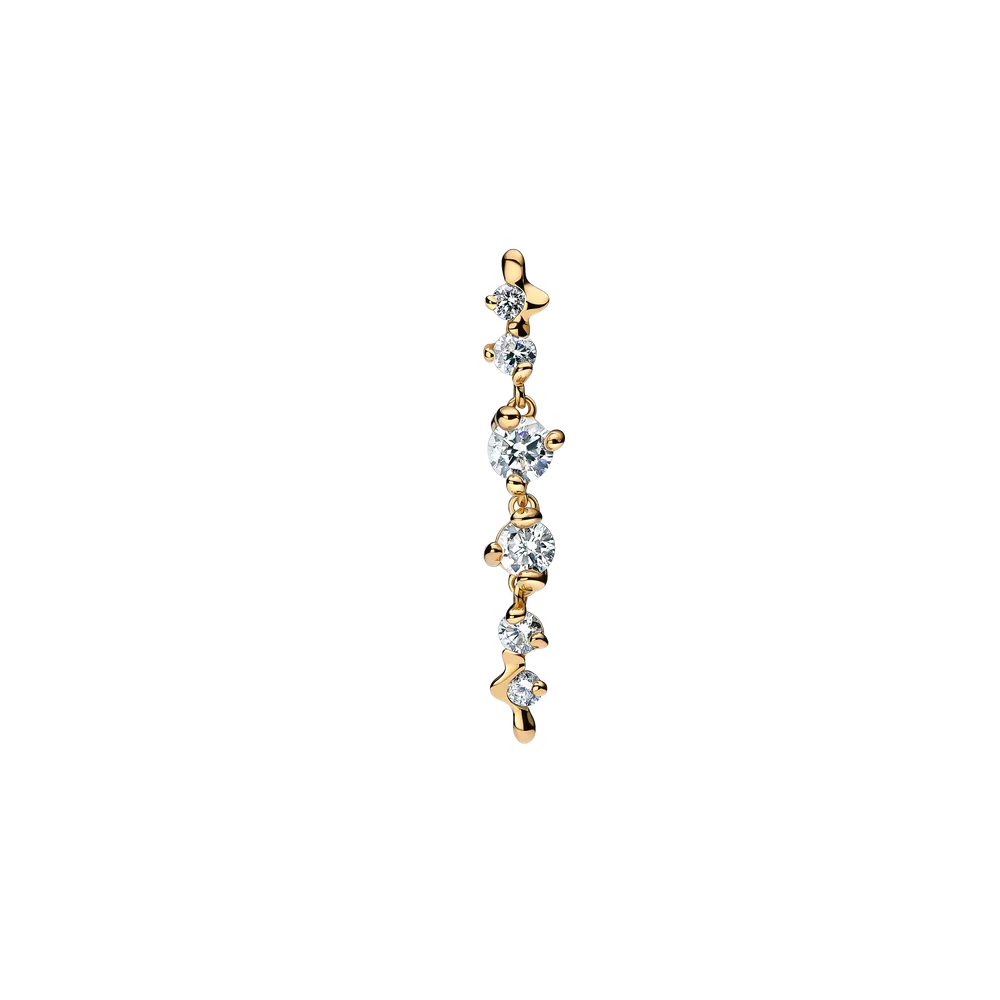 Arctic Earring Medium – Gold