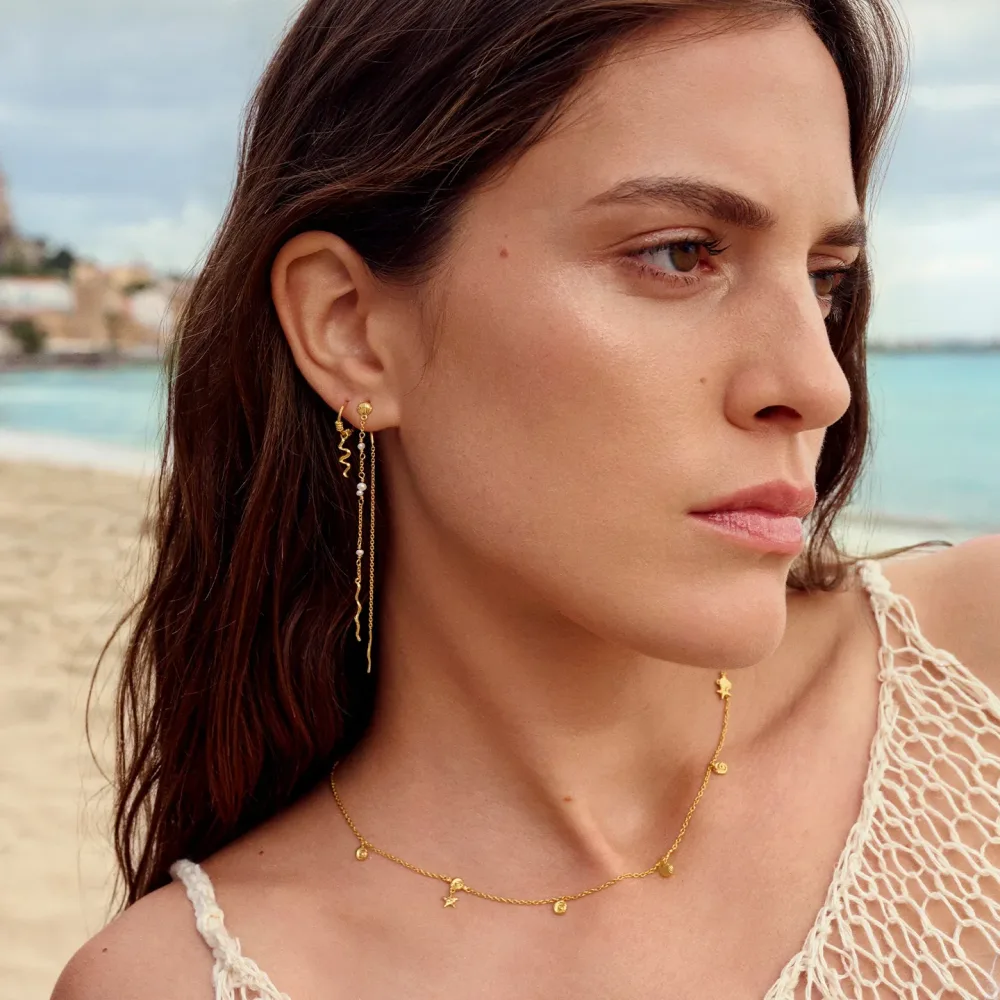 Sirena Earrings - Gold - Bilde 2