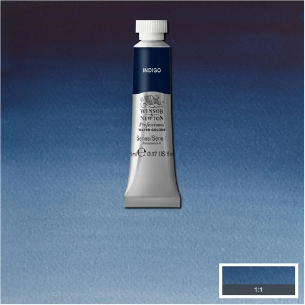 W&N – Artists Water Colour 5ml – 322 Indigo