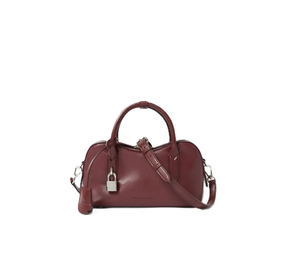 Stella Ryder Small Bag Embossed Grainy Eco Alter Mat - Bordeaux - Bilde 2