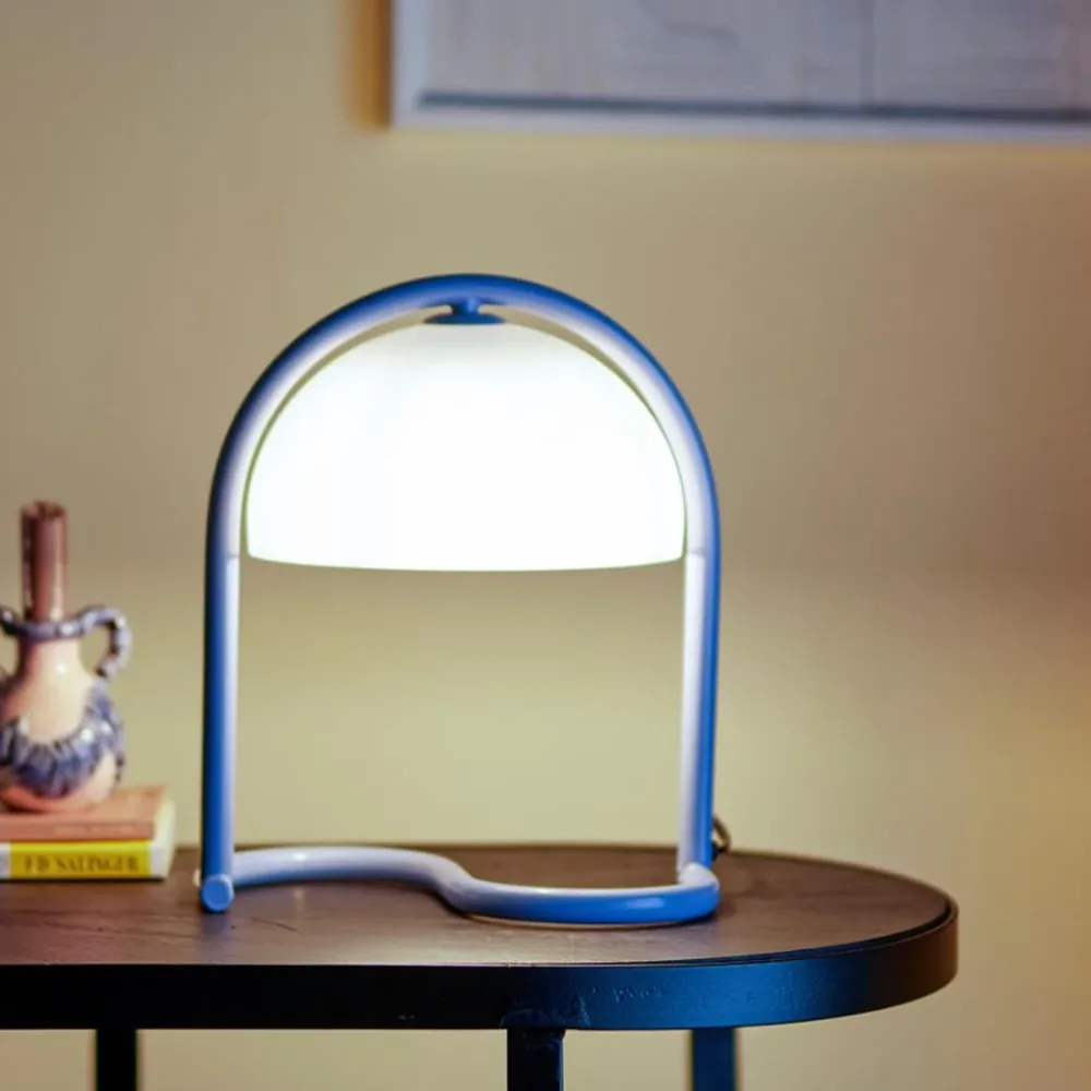 Favour Bordlampe Blå Akryl - By Bloomingville - Bilde 3