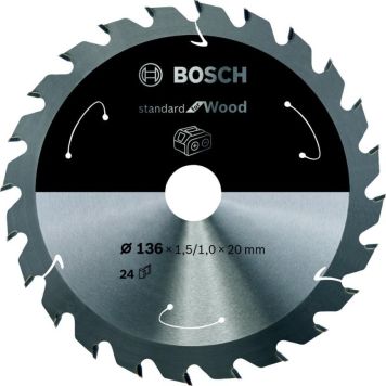SIRKELSAGBLAD BOSCH 136X20X1,5MM SIRKELSAGBLAD BOSCH 136X20X1,5MM