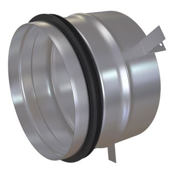VENTILFESTE FLEXIT STÅL MED NIPPEL Ø125 MM