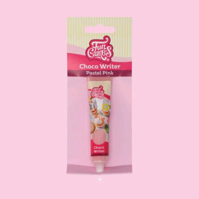 FunCakes Pynteglasur i sjokolade –Pastellrosa- 25g FunCakes Pynteglasur i sjokolade –Pastellrosa- 25g