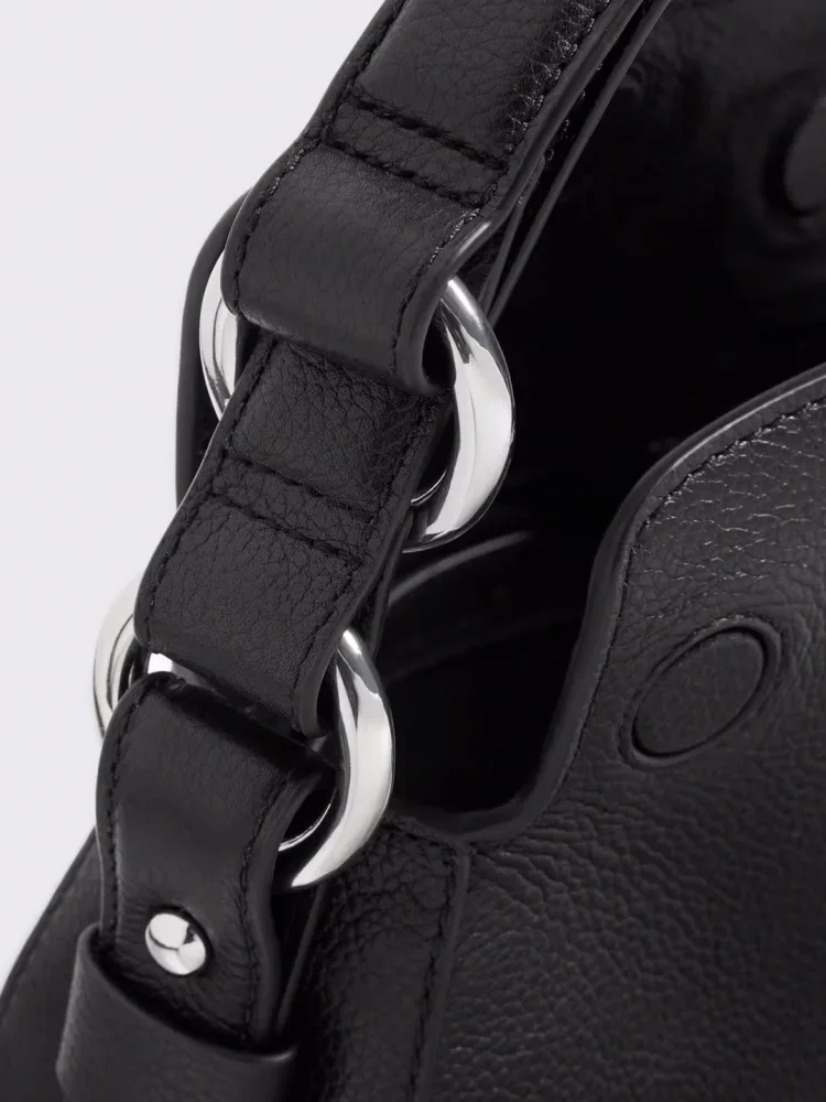Bud Leather Bag Mini - Black - Bilde 3