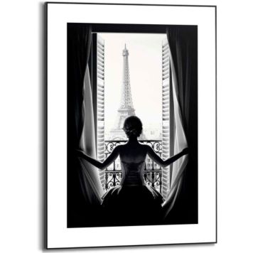 INNREDNINGSBILDE REINDERS PARIS BALCONY SLIM FRAME BLACK 50X70 INNREDNINGSBILDE REINDERS PARIS BALCONY SLIM FRAME BLACK 50X70