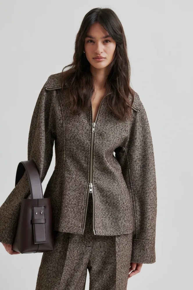 Arbor Fitted Jacket - Chocolate Plum - Bilde 2