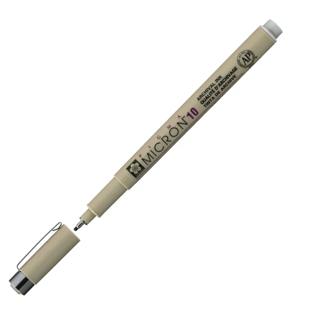 Sakura Pigma Micron 10 – 0,60mm – Light Cool Gray
