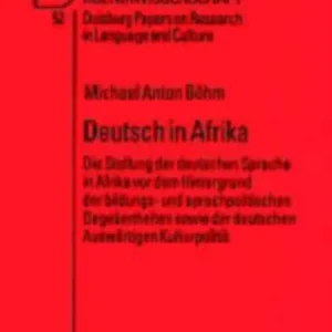 Deutsch in Afrika Deutsch in Afrika