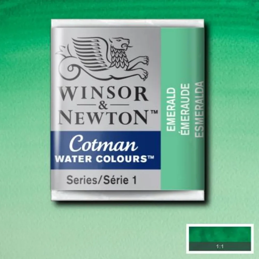 W&N – Cotman Water Colour HP – 235 Emerald W&N – Cotman Water Colour HP – 235 Emerald