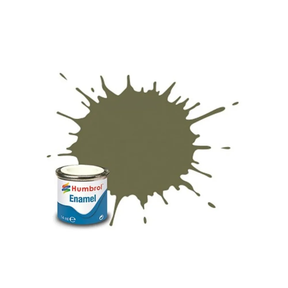 Humbrol emalje 226 matt 14 ml interior green