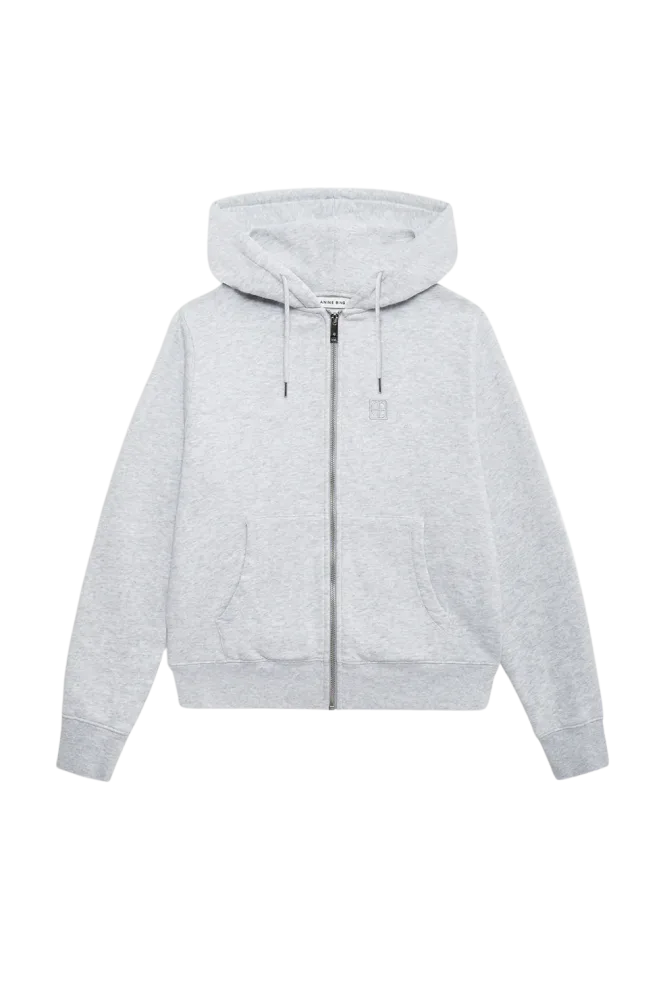 Casper Zip Up Bing - Grey Melange