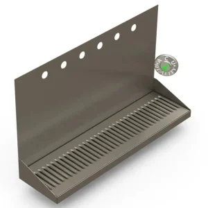 Wall Mount Drip Tray – Hull for 6 kraner – ACU