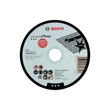KAPPSKIVE INOX 125X1,6MM STD