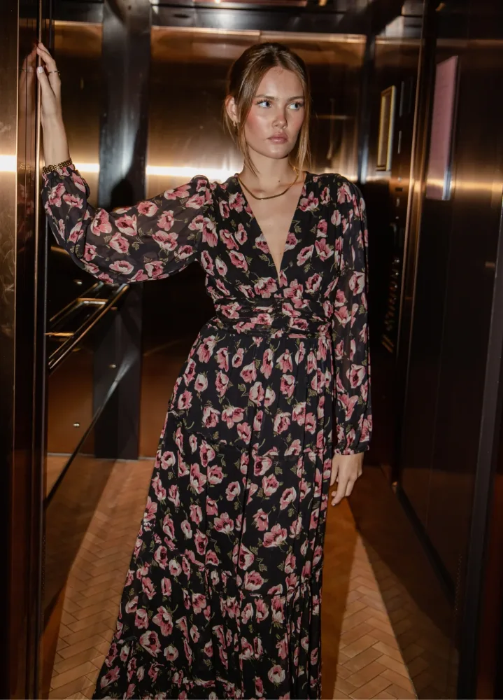 Noor Maxi Dress - Le Fleurs - Bilde 3