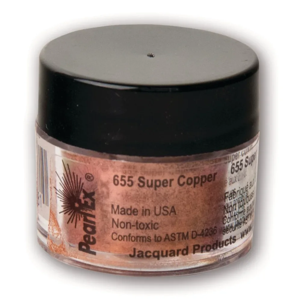 Pearl Ex Powdered Pigments, 3g Metallics – 655 Super Copper
