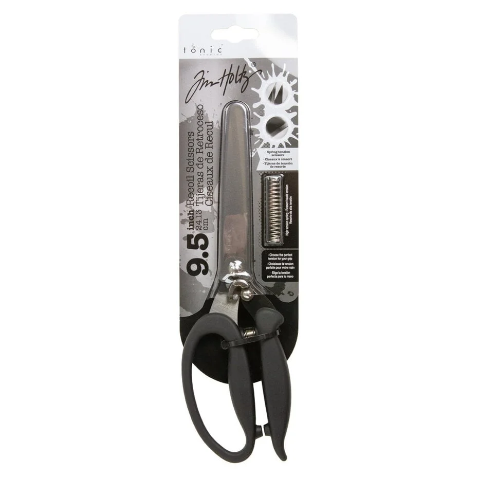 NYHET! Saks - Tim Holtz 9.5 inch Recoil Scissors (5385e)