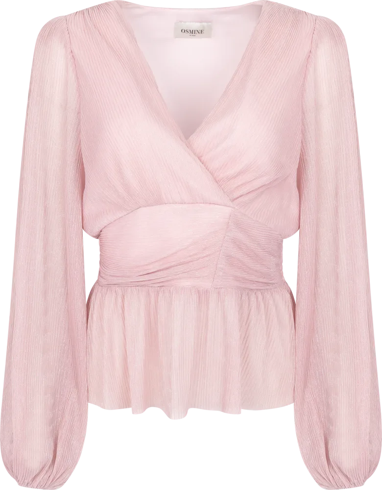 Jade Blouse - Light Pink - Bilde 2
