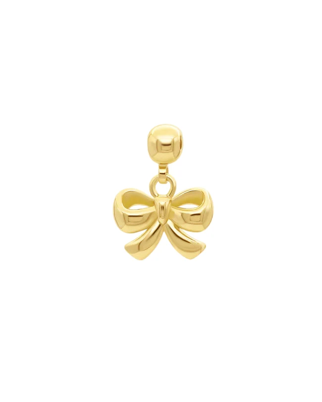 Bow Charm - Gold