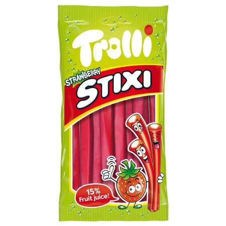 Trolli Stixi Strawberry 1 KG Trolli Stixi Strawberry 1 KG