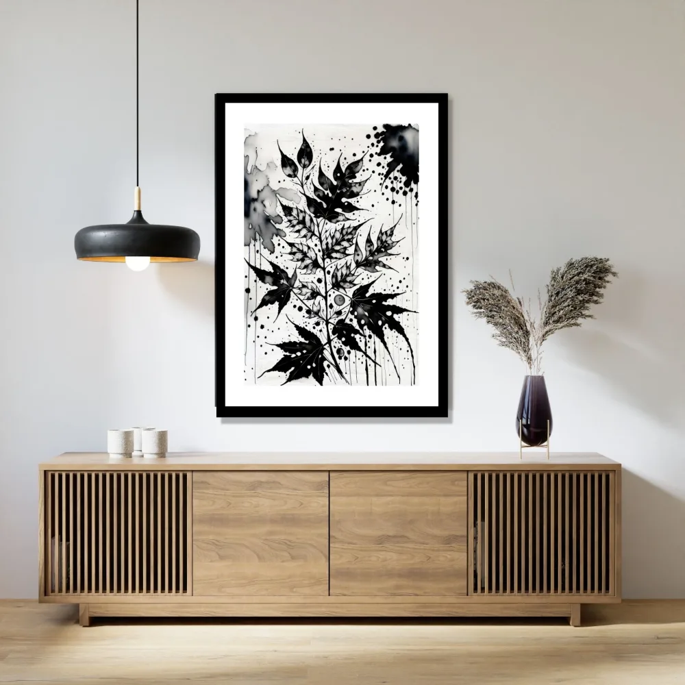 INK FLORAL No1 PLAKAT - Bilde 3