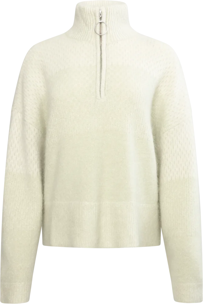 Tine Half Zip - Light Green Mix