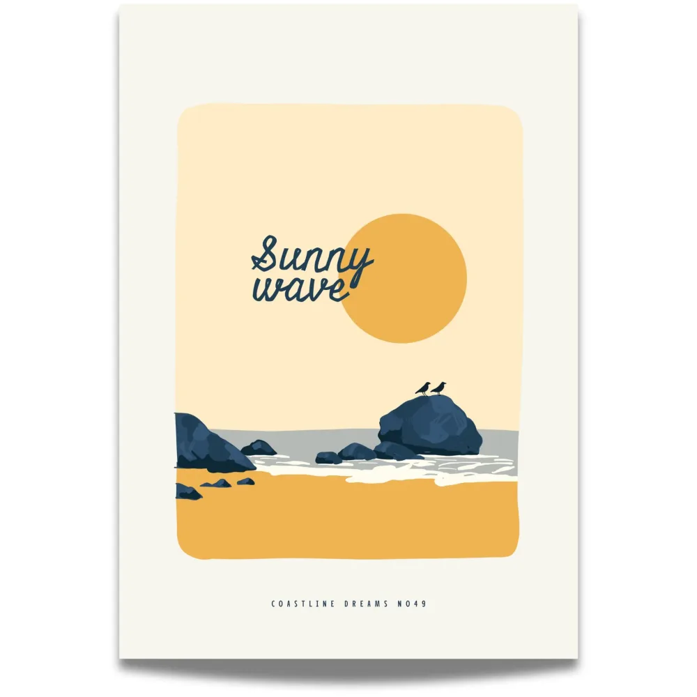 COASTLINE DREAMS No49 – PLAKAT COASTLINE DREAMS No49 – PLAKAT