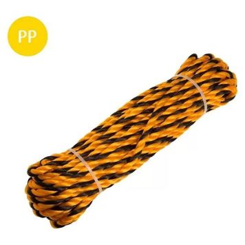 TAU STABILIT 25M ORANSJE-SVART TAU STABILIT 25M ORANSJE-SVART