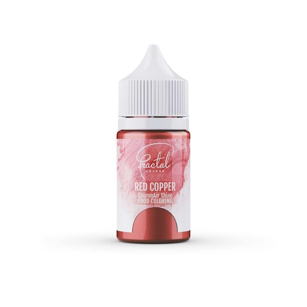Airbrushfarge, Fractal Colors -Rød Kobber- 30ml