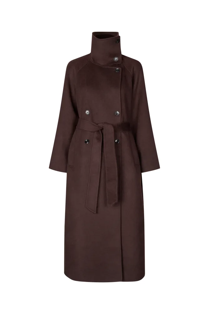 Sahanne Coat - Black Coffee