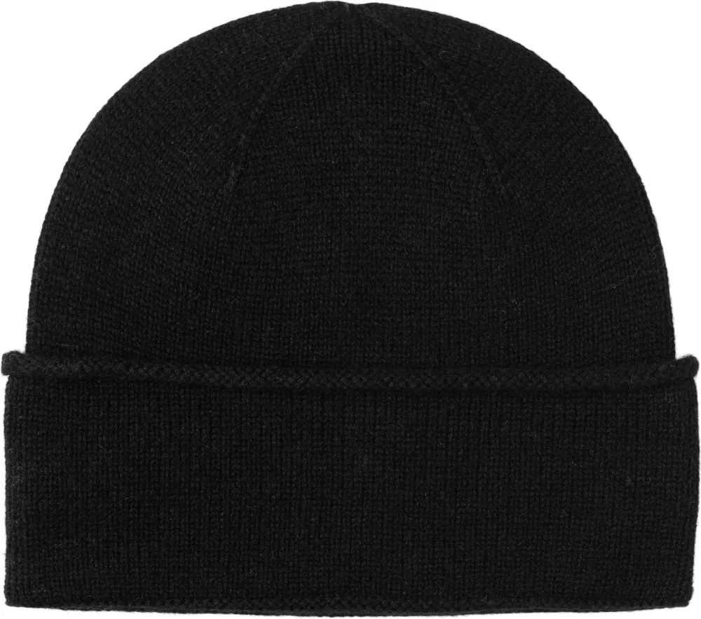 Marseille Turnup Beanie - Jet Black - Bilde 3