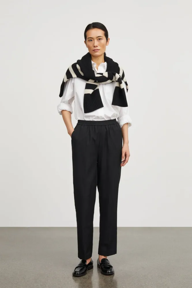 SKALL - Johanna Wool Pants - Black - Bilde 2