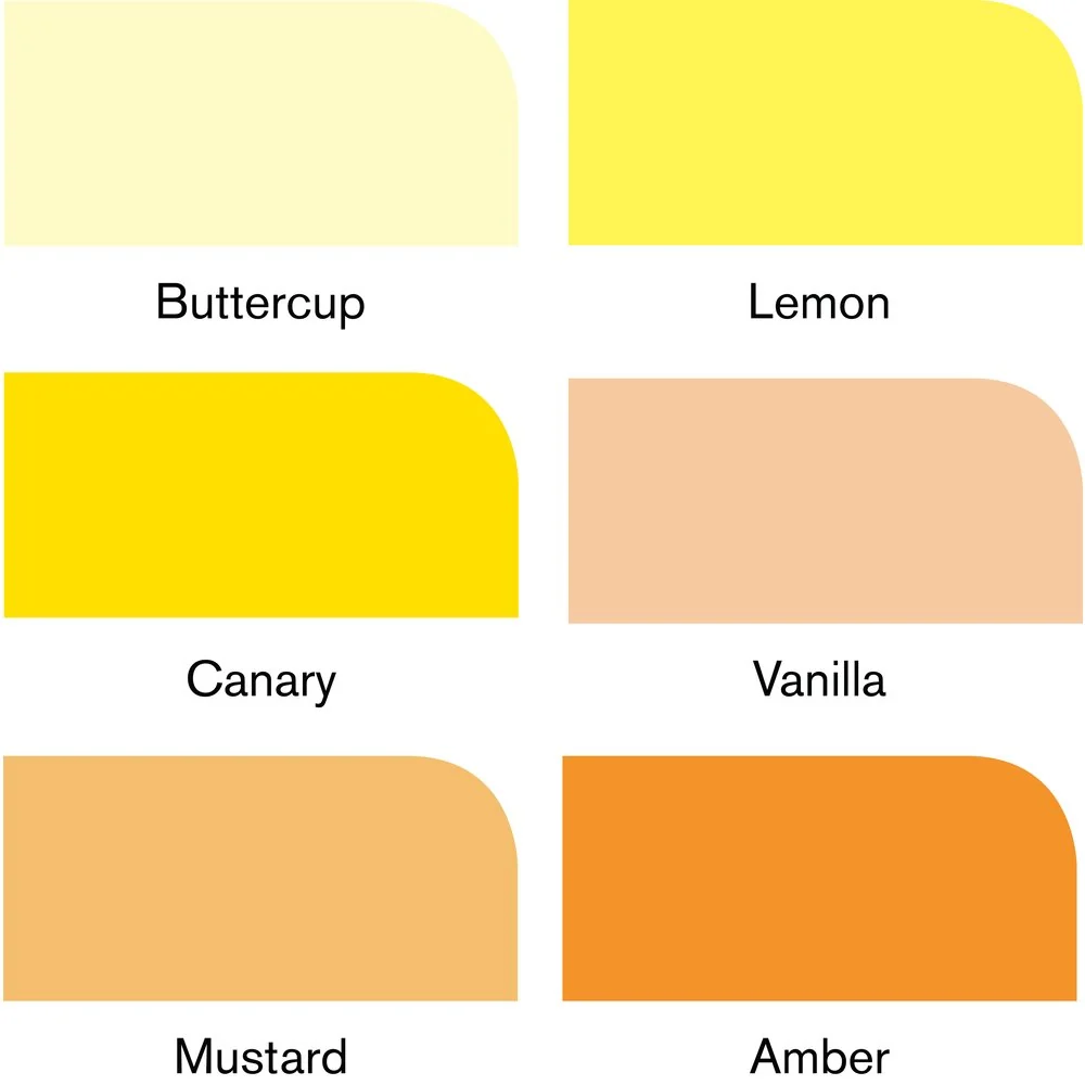 W&N Promarker-sett - 6 Yellow Tones - Bilde 3