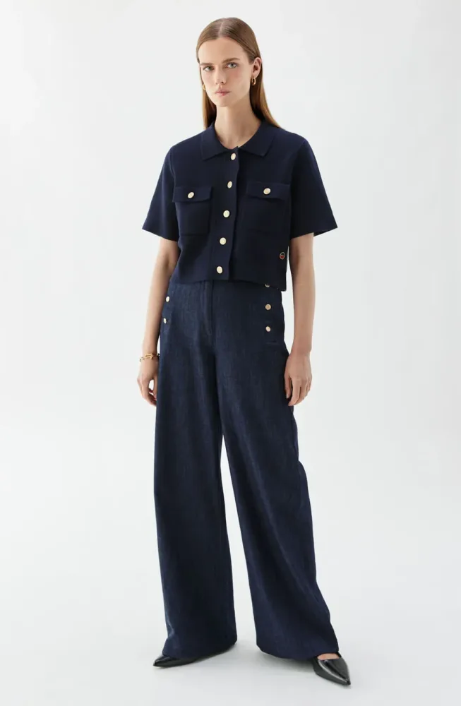 Valery Solid Jacket - Marine - Bilde 2