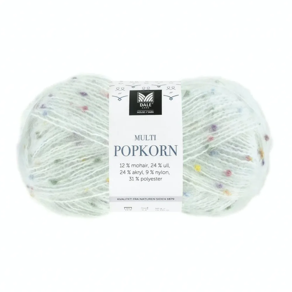Multi Popkorn – 506 Lys blå Multi Popkorn – 506 Lys blå