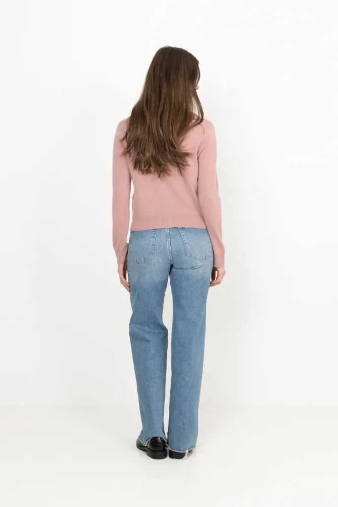 Saboston Cardigan - Orchid Haze Mel. - Bilde 3
