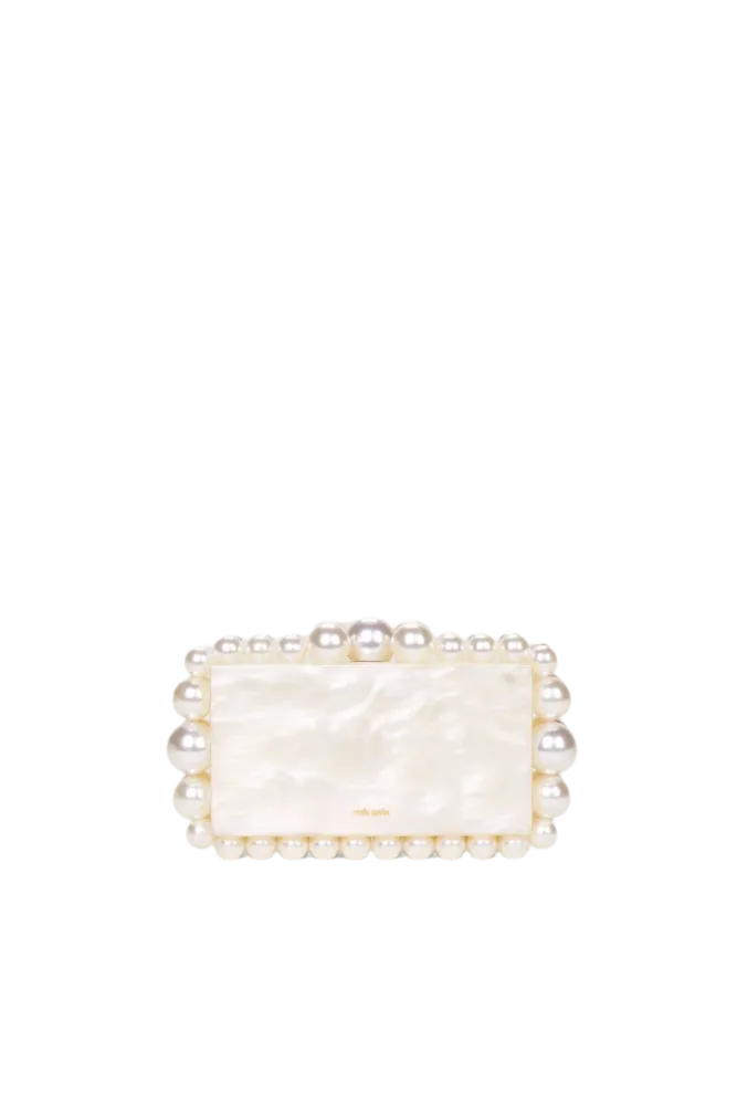 Eos Clutch - Ivory
