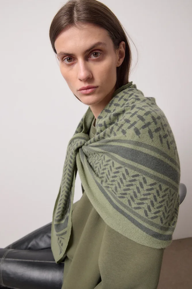 Triangle Trinity Cashmere - Moss/Asphalt - Bilde 2