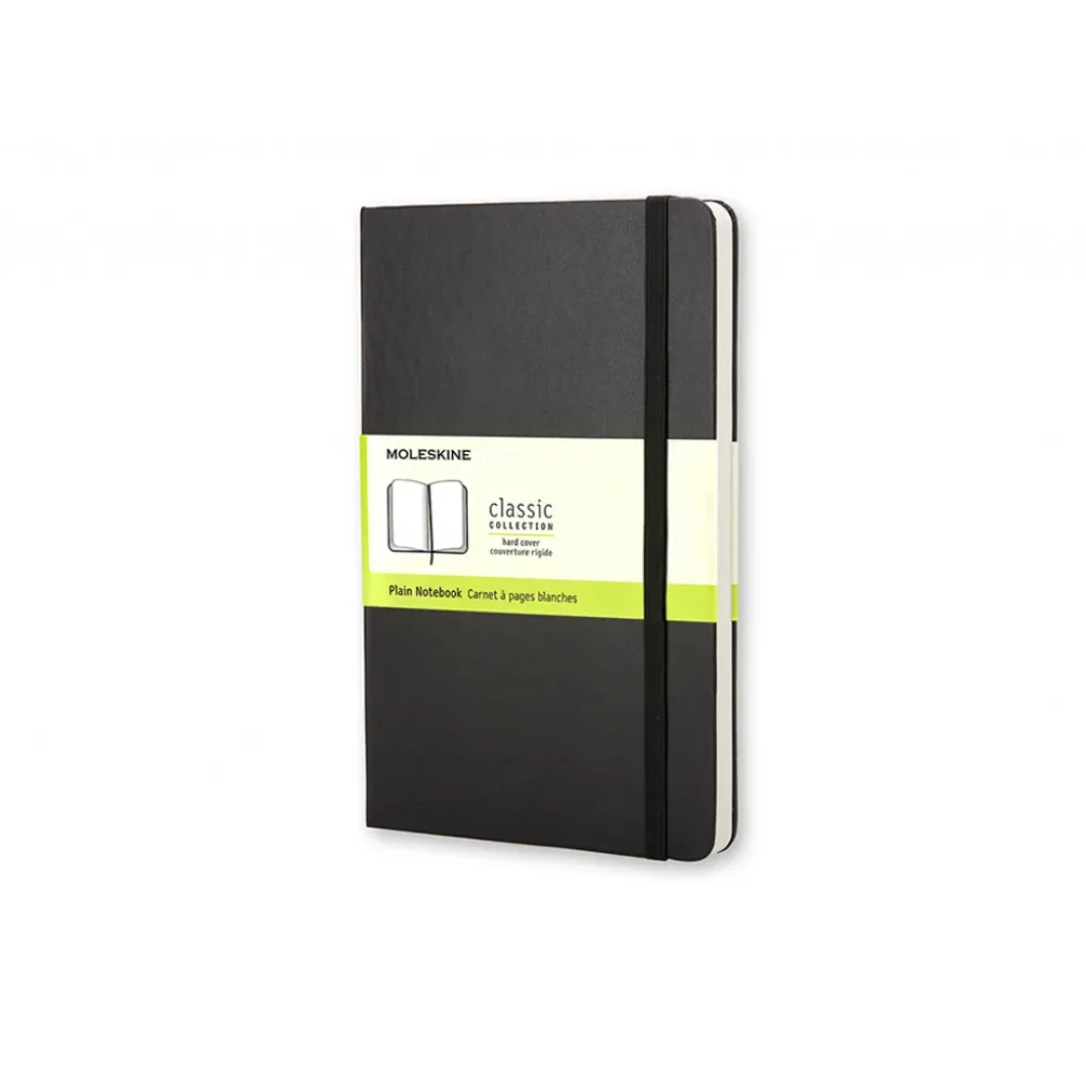 Moleskine Classic Notebook, Hard Cover – Blank Black, 9x14cm